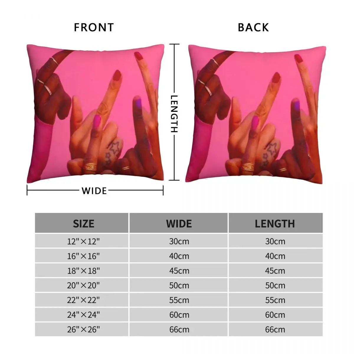 Baddie Pillowcase Polyester Linen Velvet Pattern Zip Decor Pillow Case Car Cushion Cover Wholesale