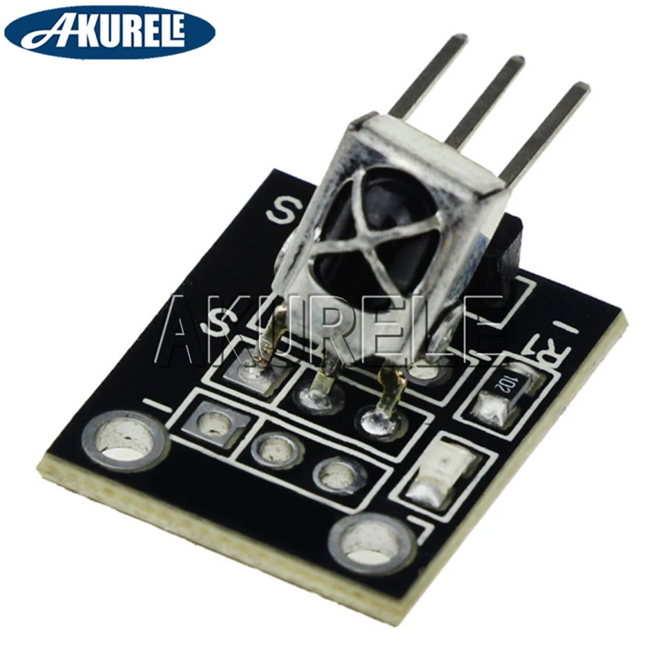 IR Universal Infrared Sensor Módulo Receptor para Arduino, Módulo de Controle Remoto Acessórios, DIY, KY-022, TL1838, VS1838B, HX1838, 1838