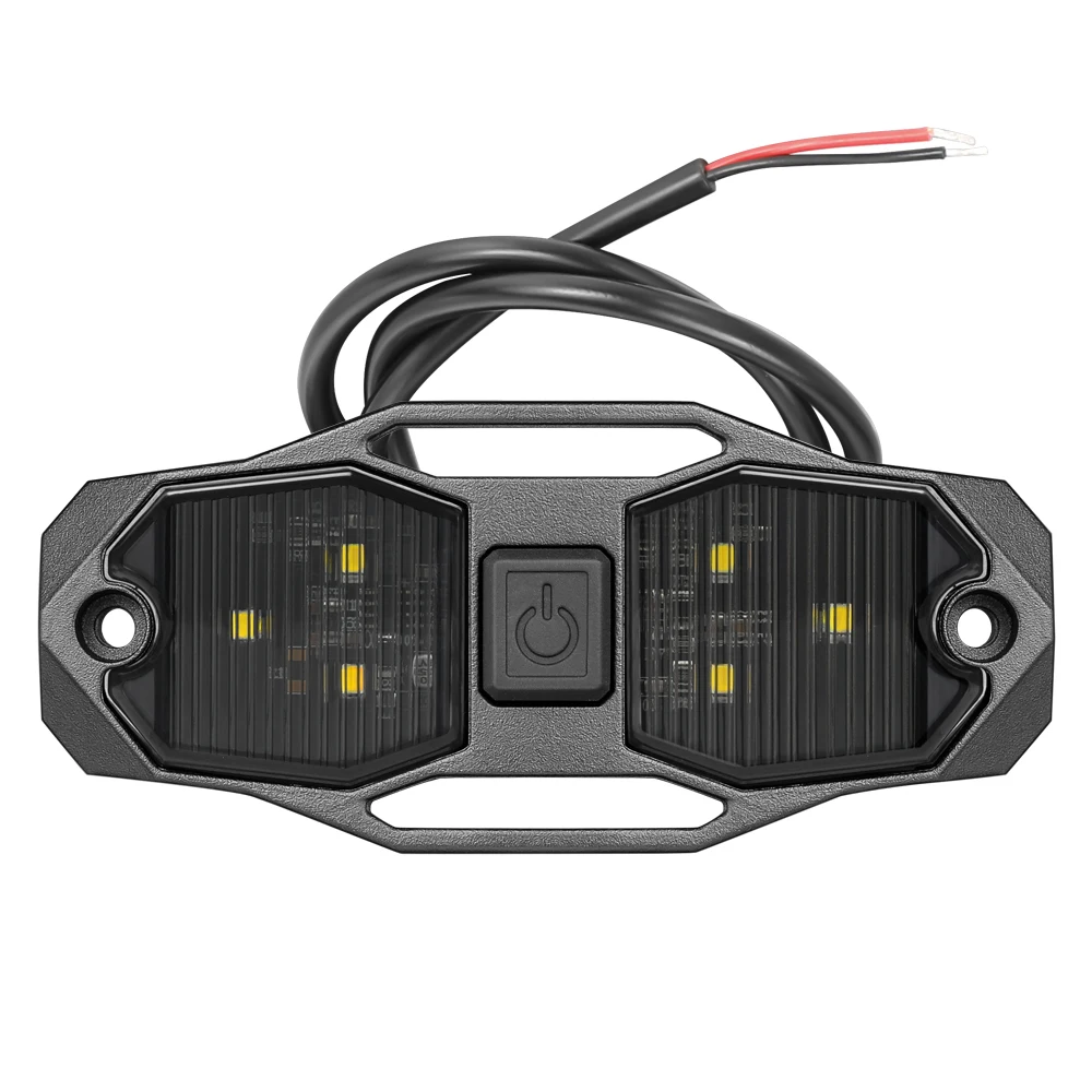 

for 2019+ Honda Talon 1000X / 1000R / 1000X-4 UTV LED Interior Dome Light Rear Cargo Gate Lighting 1" - 4" Roll bar Cage Mount