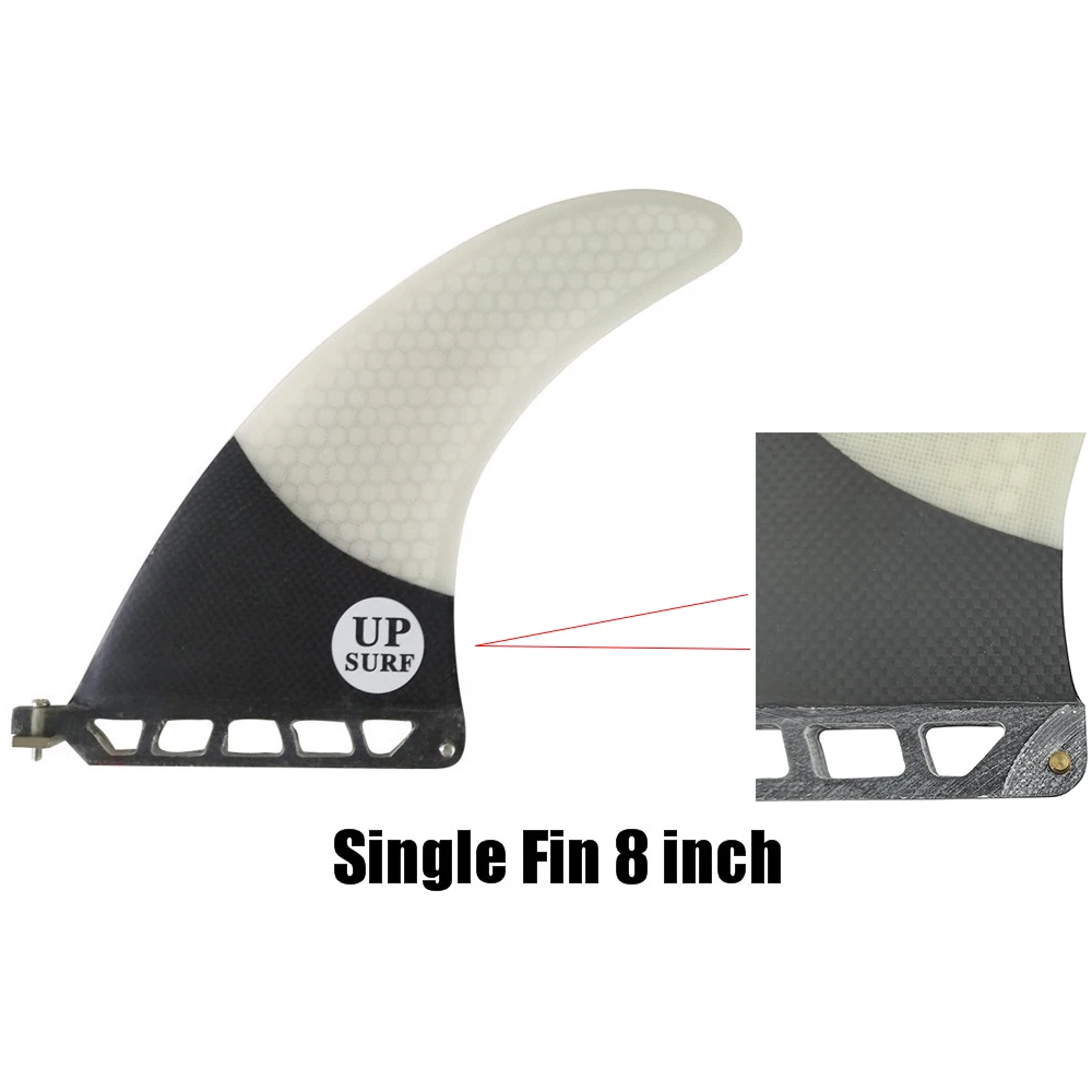 

8 inch upsurf single fin paddle board firberglass carbon surfboard sup fin stand up paddle longboard fin sup board upsurf