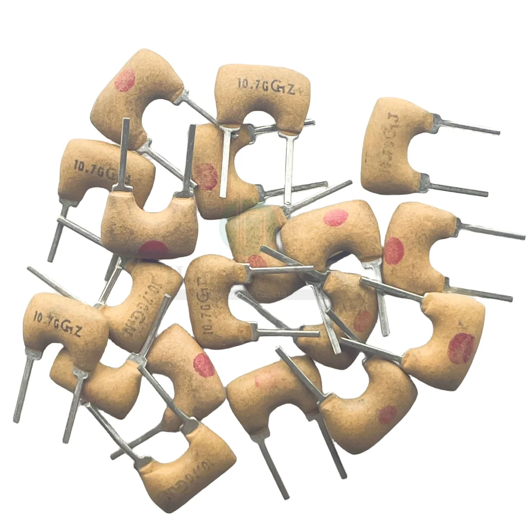 50pcs/ 10.7MHZ original Murata ceramic discriminator CDA10.7MG61-A 10.7G 10.7M straight plug two feet