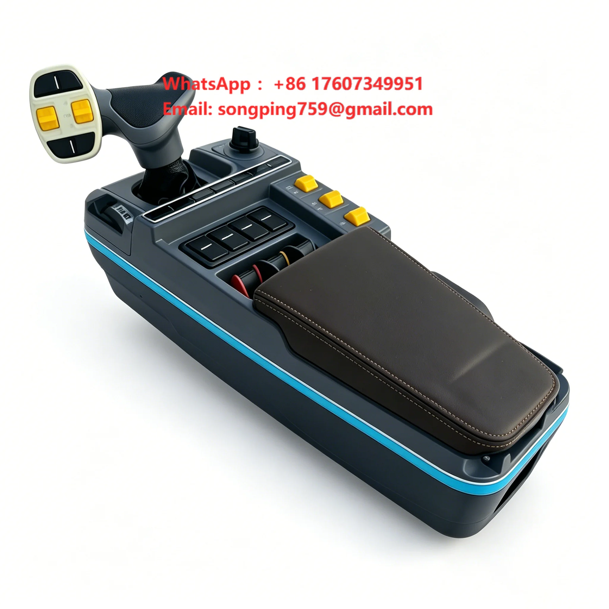 Modular Armrest Box with 1-Year Warranty for Agricultural & Construction Machinery Parts