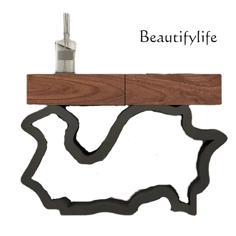 طاولة غرفة المعيشة الحديثة خمر حديقة تصميم منخفض كلاسيكي طاولة وحدة التحكم ركن صغير Tisch Wohnzimer أثاث قاعة المدخل #6