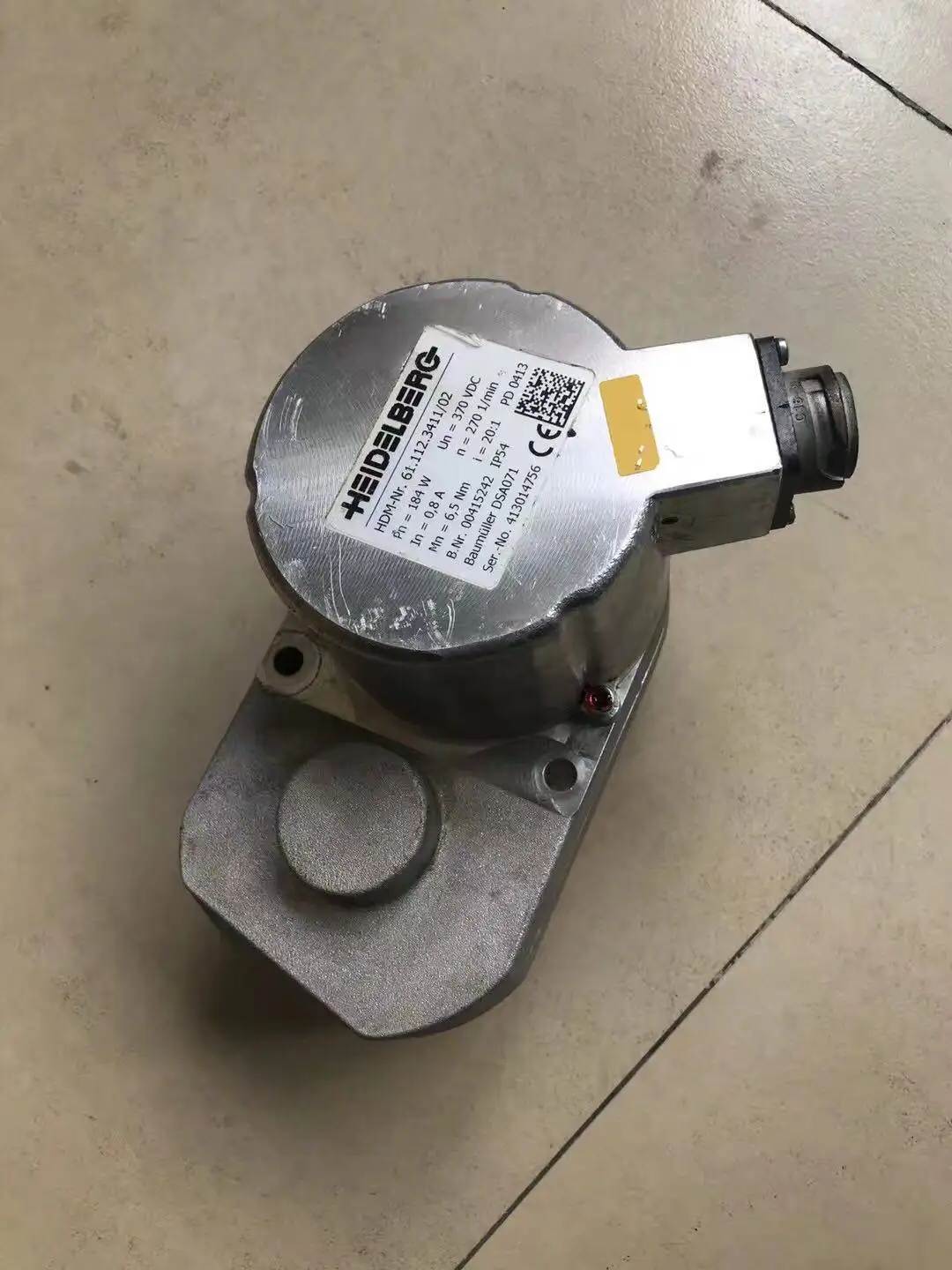 

61.112.3411/02 for Heidelberg printing press motors, accessories