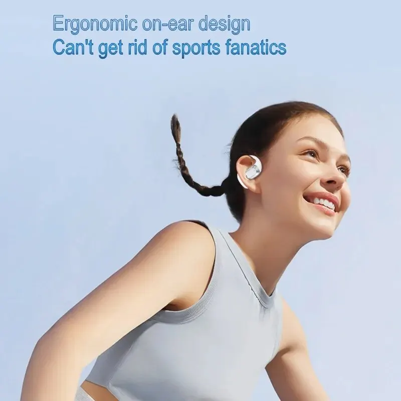 T371 Новая беспроводная гарнитура с зажимом для ушей, долгий срок службы батареи, бесшумная, большой экран, светодиодный, цифровой дисплей, беспроводная головка