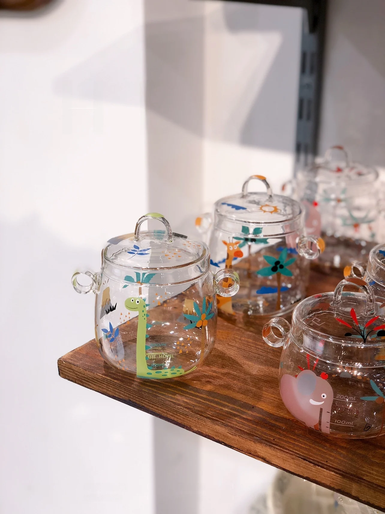 

Heat Resistant Glass Double Ear Soup Bowl with Lid for Baby Steam Egg Bowl Bird's Nest Slow Cooker round Shape Glass Cup from...