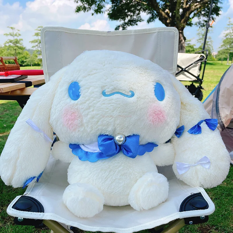 

Kawaii Cinnamoroll, плюшевая игрушка, кукла, искусственная, Sanrio, аниме, фигурка, подушка для сна, красивая фотография для детей