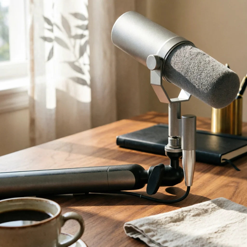Audio Input Device Arm Arm Adjustable Audio Input Device Arm Desk Mount Arm Scissor Mic Stand Flexible Long-Lasting