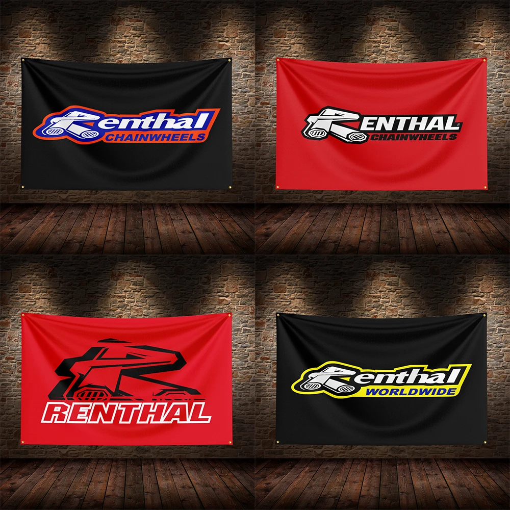 

3x5 Ft R-RENTHALs'pexis'pexis Racing Flag Polyester Printed Cars Flags for Room Garage Decor