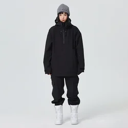2025 Ski Suit Waterproof New Men Women Outdoor Sports Windproof Winter Thick Warm Skiing Snowboarding Snow Jacket Pants Sets