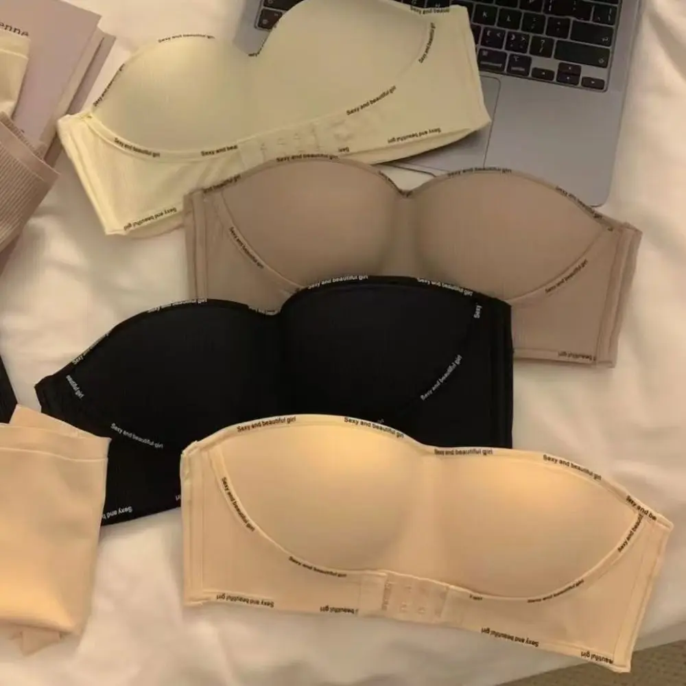 حمالة صدر لاسلكية بزر أمامي عميق على شكل حرف V حمالة صدر بدون خياطة مناسبة للنساء مقاومة للصدمات ومضادة للترهل ملابس داخلية للفتيات