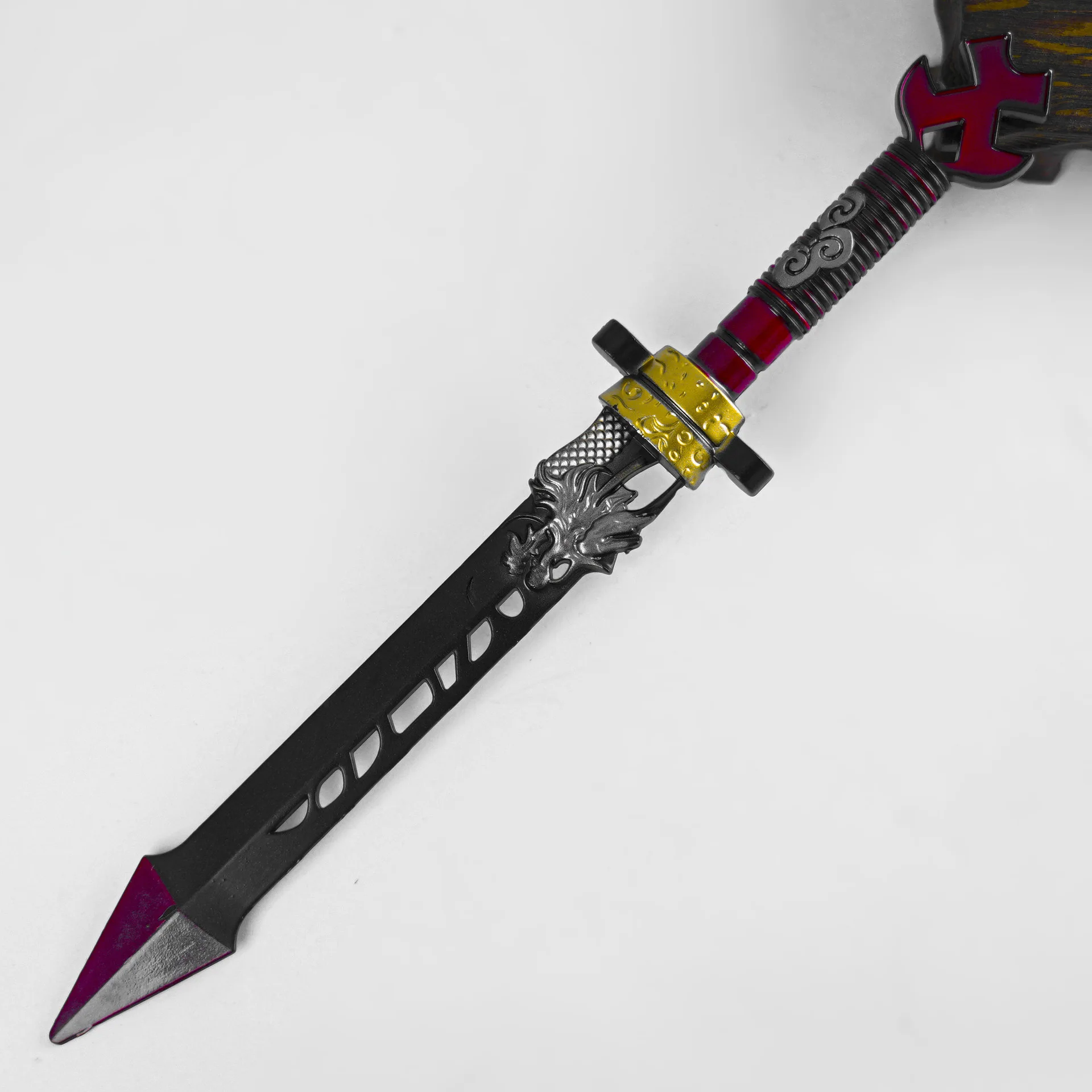 22cm delta force jogo periférico dragão fang faca armas modelo cosplay adereços artesanato desktop ornamentos colecionáveis menino brinquedo presente