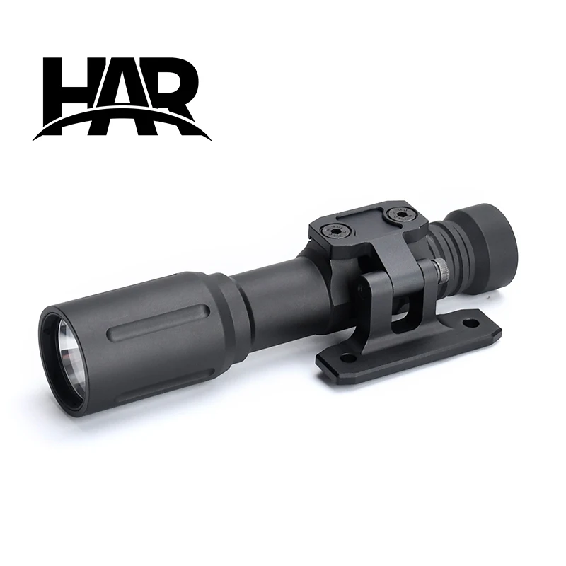 

WADSN LED Lighting Tactical Flashlight With Metal CNC Folding Stand Tail Cover Switch Original Marking Scout Light Outdoor Gear