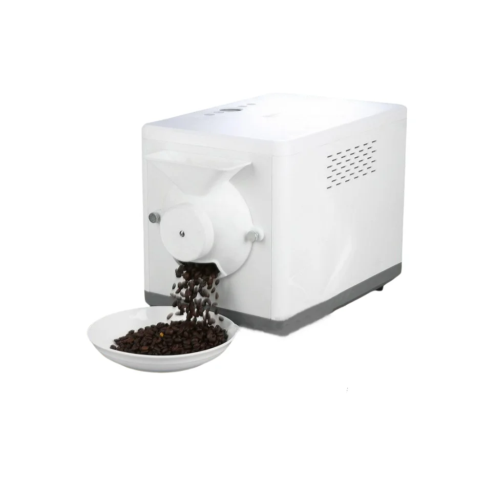Automatic Cafe Coffee Grain Nut Roaster Smokeless Seeds Roasting Machine Commercial Electric Coffee Beans Roaster