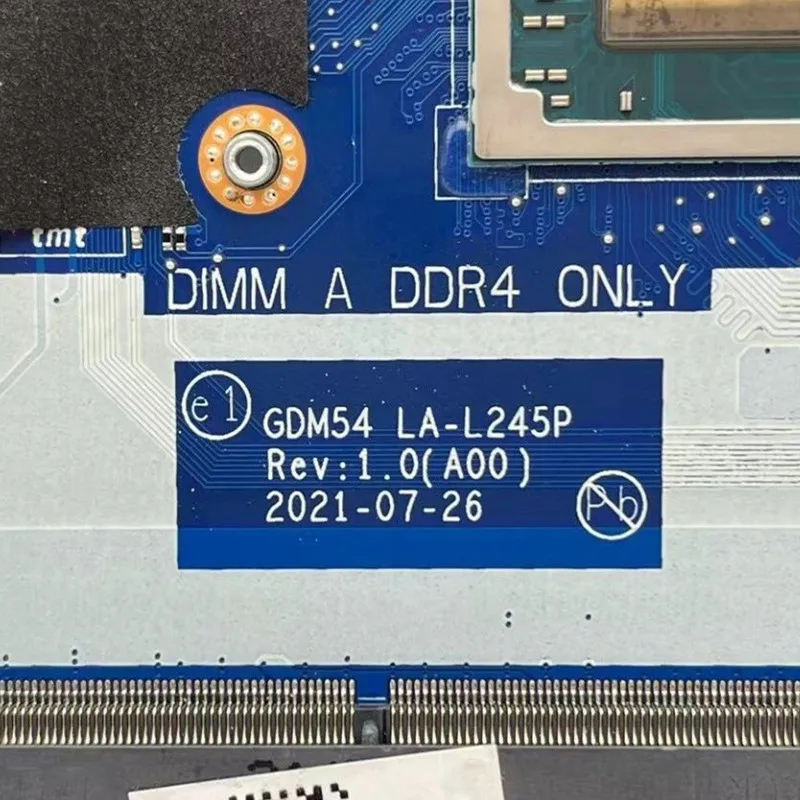 R3/R5/R7 CPU가 장착된 Dell Inspiron 15 3515 LA-L245P 노트북 마더보드용 메인보드 100% 완전히 테스트를 거쳐 잘 작동함