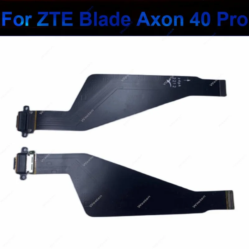 USB Charger Flex Cable For ZTE Blade Axon 40 Pro 40pro USB Charger Port Dock Connector Board Flex Cable Replacement Repair Parts