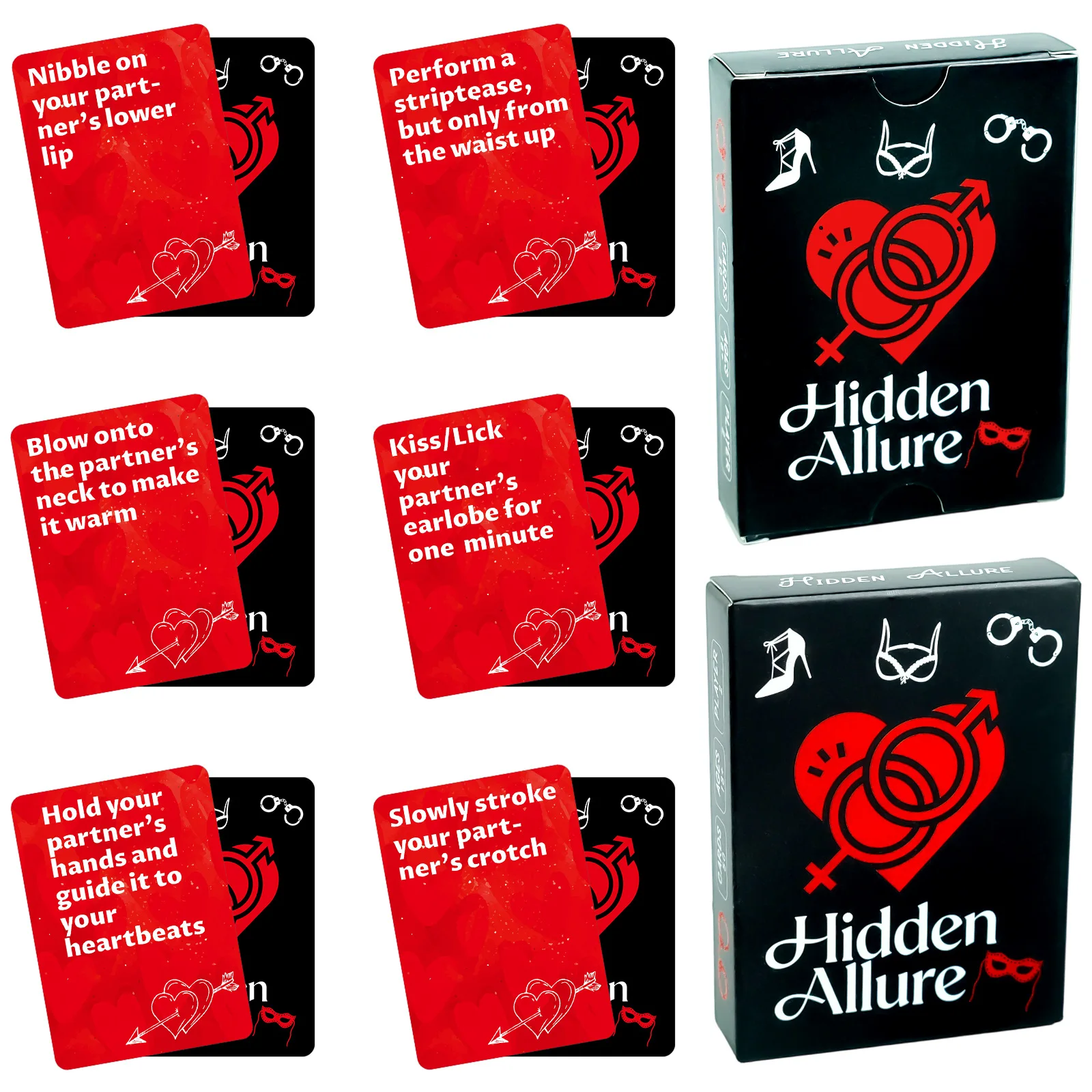 Juego de 50 tarjetas para parejas, juego de intimidad para beber, tarjetas de desafío de 8,9x6,4 cm, perfecto para citas, noches, dormitorio, fiestas divertidas para adultos