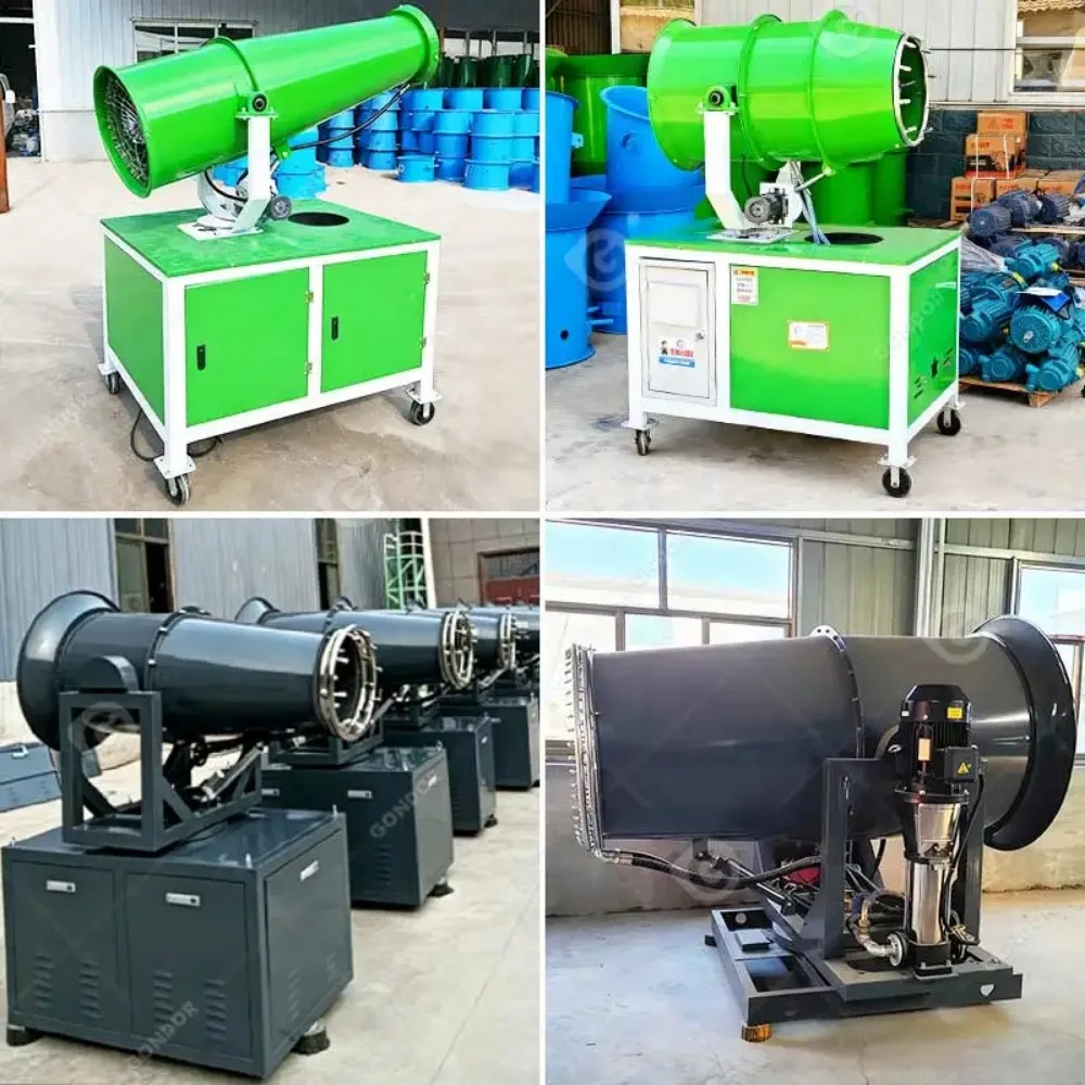 Security Dust Suppression System Fogging Spraying Mist Blower Sprayer Water Fog Cannon Machine Mounted to a Truck