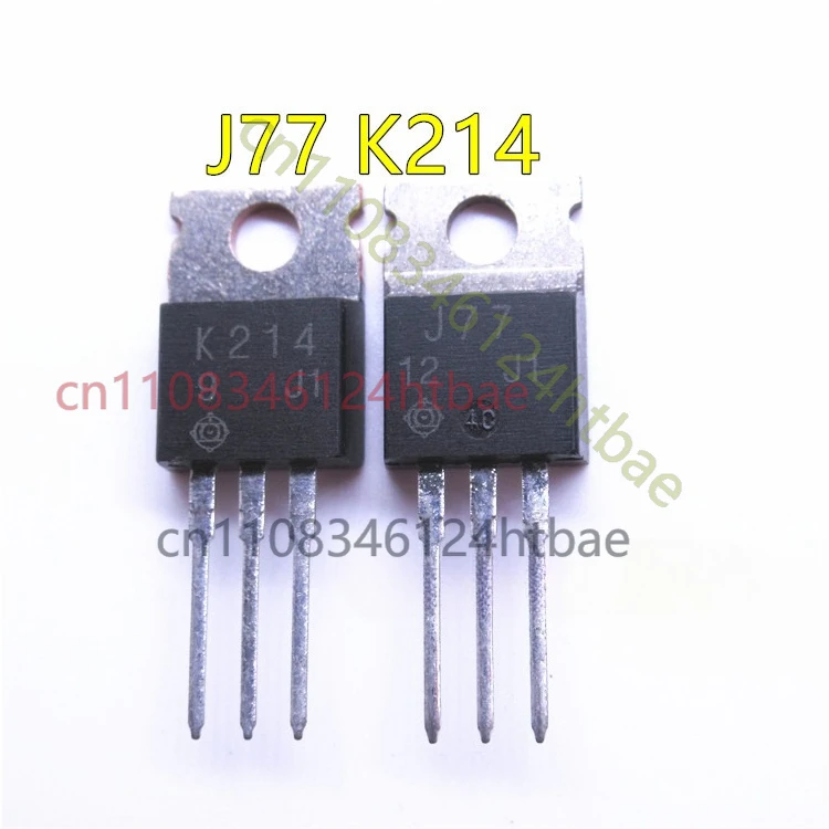 5pair New original J77 K214 2SJ77 2SK214 audio power amplifier on tube TO-220