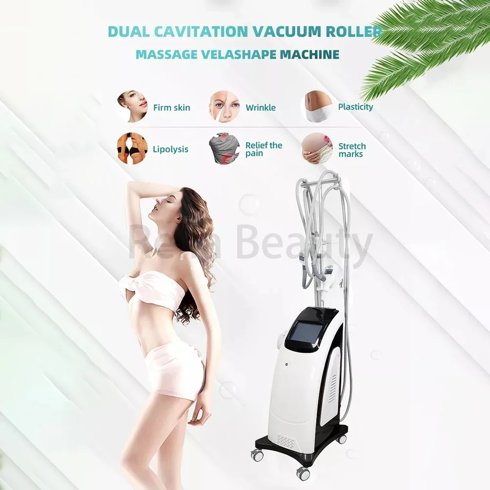 2025 Vela Body Shape Cavitation Vacuum Roller Weight Loss Shaping Fat Burning Slimming Wrinkle Removal Machine Vela Shape Mahine