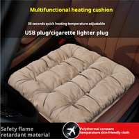Graphene heating Seat Cushion USB car office heating pad winter car electric heating seat cushion