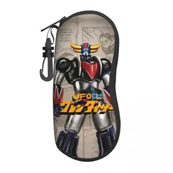 Custom Grendizer Anime Eyeglass Glasses Case Men Women Soft UFO Robot Goldorak Sunglasses Protective Pouch