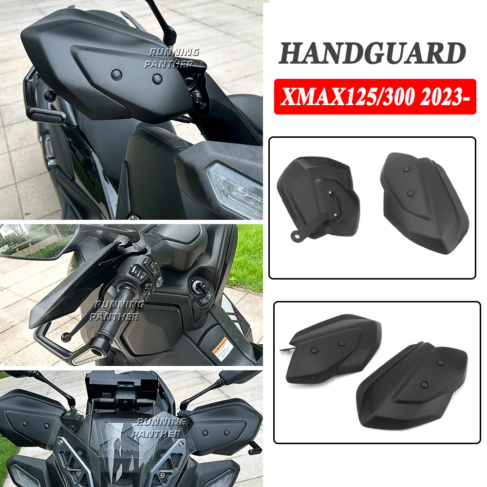 

New Knuckle Visor Motorcycle Windproof Handguard Hand Guards Windshield For YAMAHA XMAX125 XMAX300 X-MAX 125 X-Max 300 2023 2024