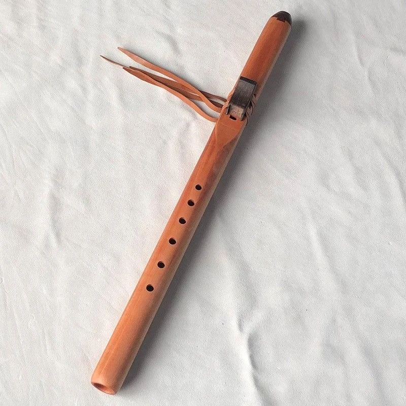 Flauta india Flauta de madera nativa americana Fácil de tocar Instrumento musical fácil de aprender Flauta Grabadora
