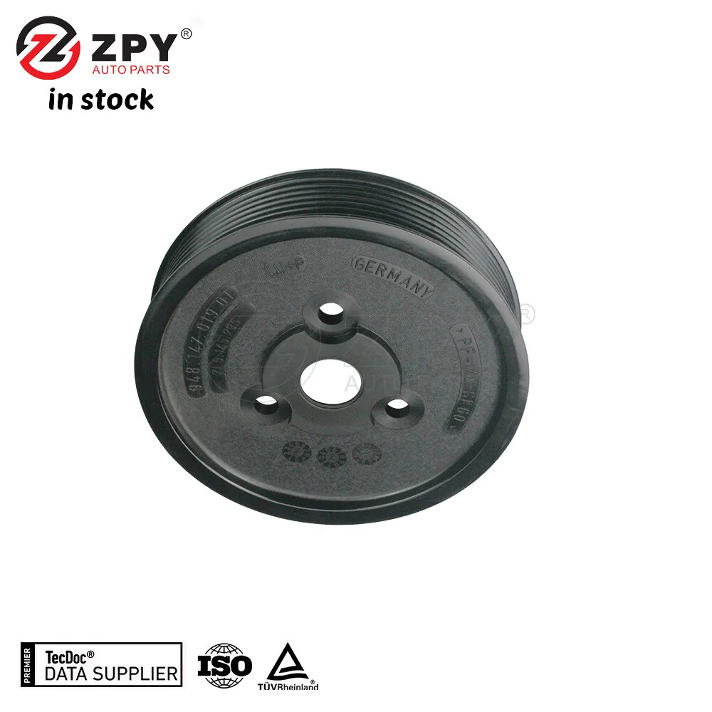 

ZPY New Power Steering Pump Pulley For Porsche Panamera Cayenne 948 147 019 01