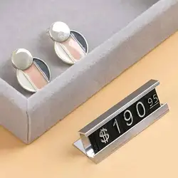 Preisschild Dollar Euro Zahl Ziffernwürfel Kleidung Telefon Laptop Schmuck Vitrine Zähler Preisschild Schild Ausstellungsstand