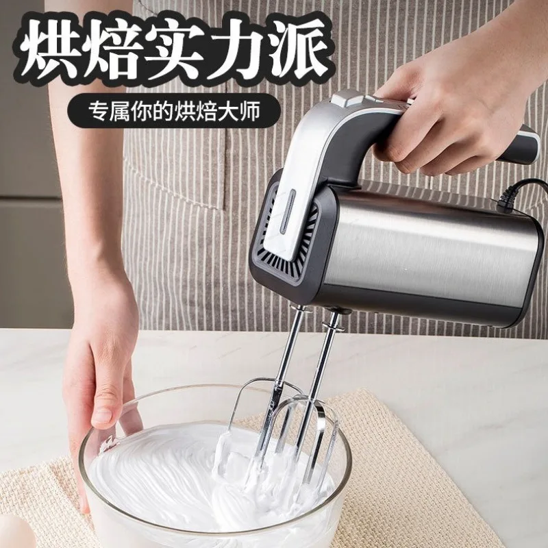 110V Mini Electric Hand Mixer for Home Kitchen Dormitory Bakery Cafe Egg Cream Whipping