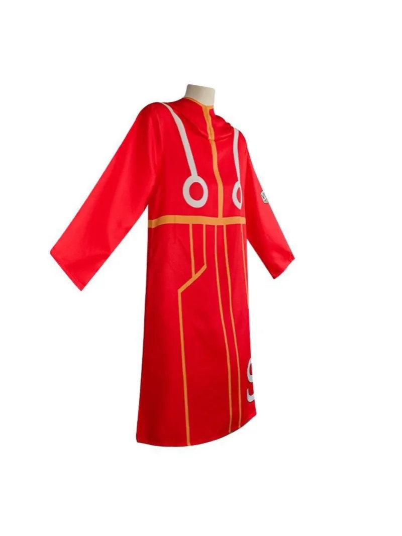 

Halloween Costume Cosplay Outfit Red Suit Anime Character's Same Style