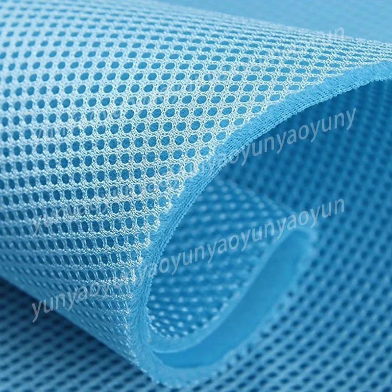 

1X1.5M Thickened Sandwich Elastic Mesh Fabric Seat Cover Breathable Shoes Hat Bag Mesh Cloth Air Bed Fabric Sofa Raw Material