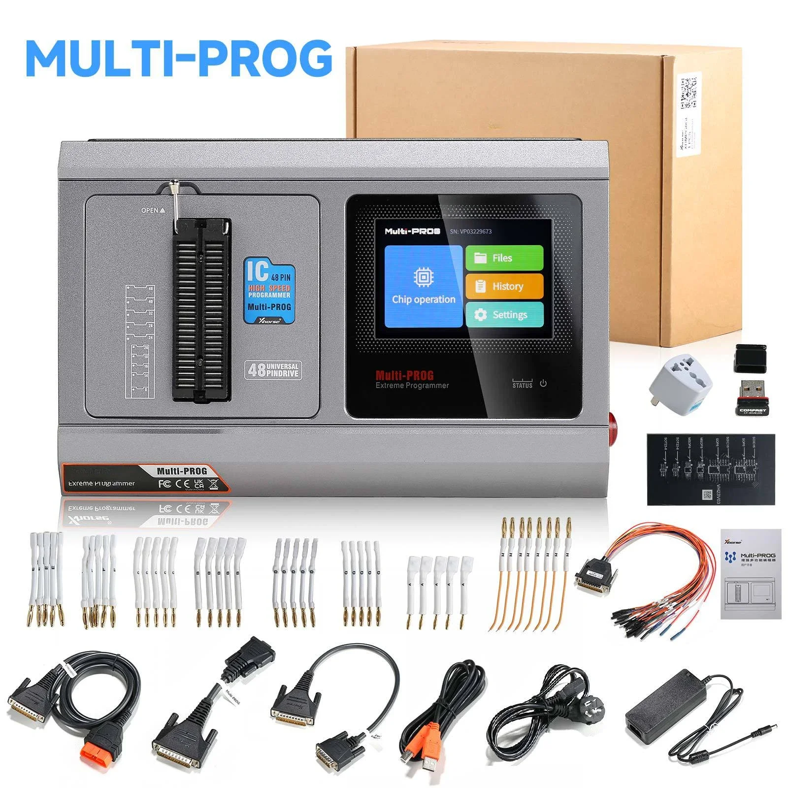 Multi-Prog Programmer VVDI Multi-function Programmer ECU TCU Read and Write Clone