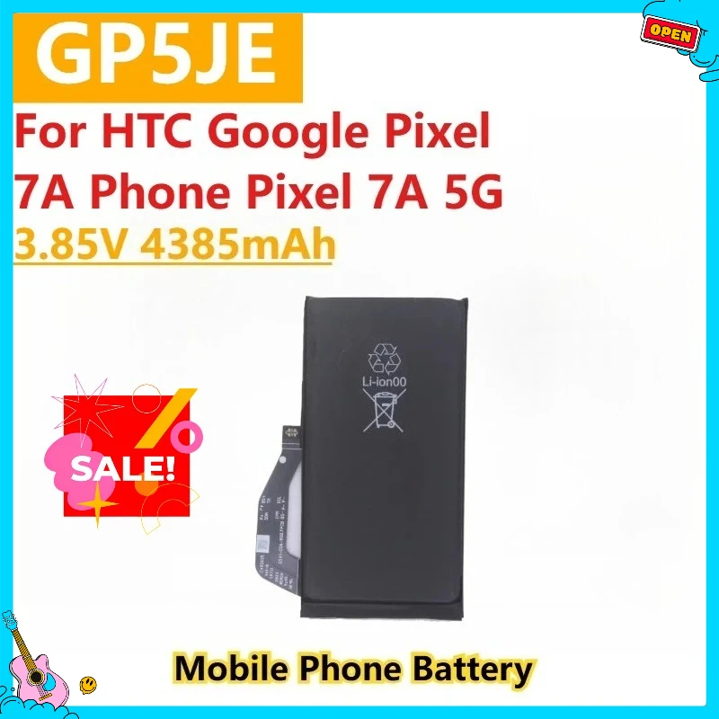 

New Replacement Mobile Phone Battery GP5JE 3.85V 4385mAh for HTC Google Pixel 7A Phone Pixel 7A 5G