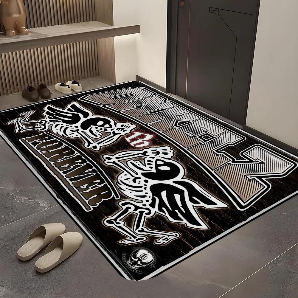 Germany Bohse Onkelz Door Mat Nordic Style Bedroom Living Room Doormat Home Balcony Anti-Slip Alfombra