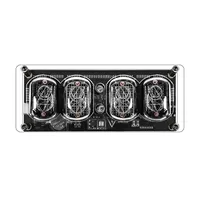 1pc IN12 Nixie Clock LED Lamp Tube Clock Glow Tube Clock Diy Retro Clock Module RGB Breathing Light Diy Electronic Kit