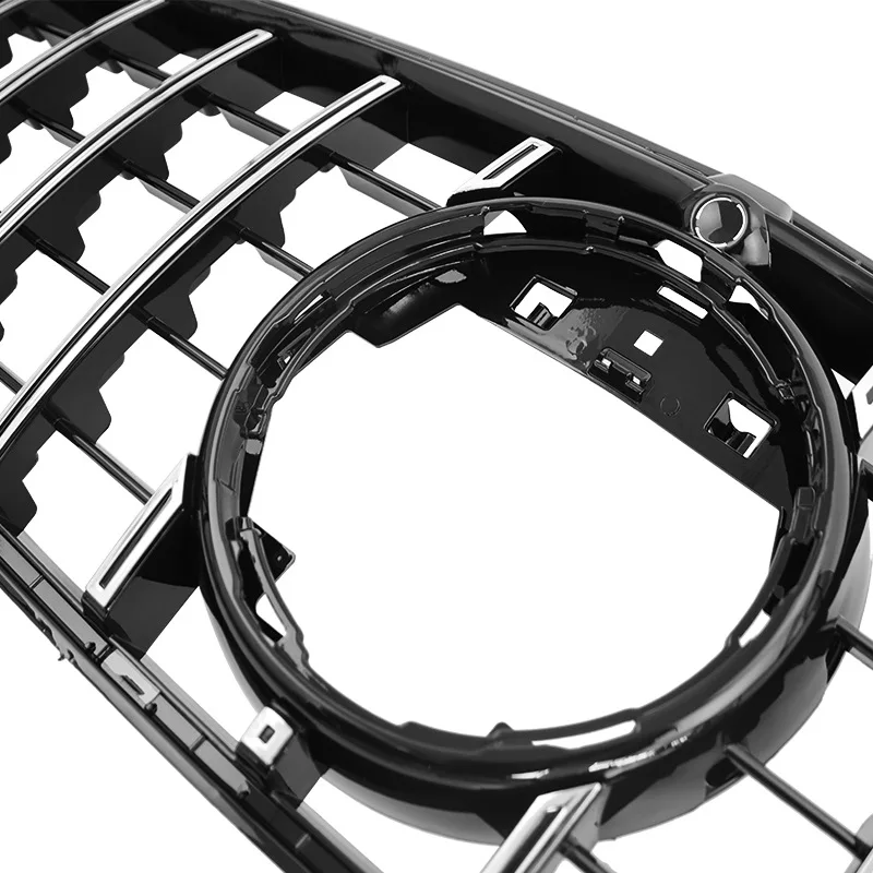 Für Mercedes Benz CLA W118 C118 CLA200 CLA250 CLA350 2020-2023 Front Grille GT Stil Auto Front stoßstange Mitte Grill Haube – Detail 6
