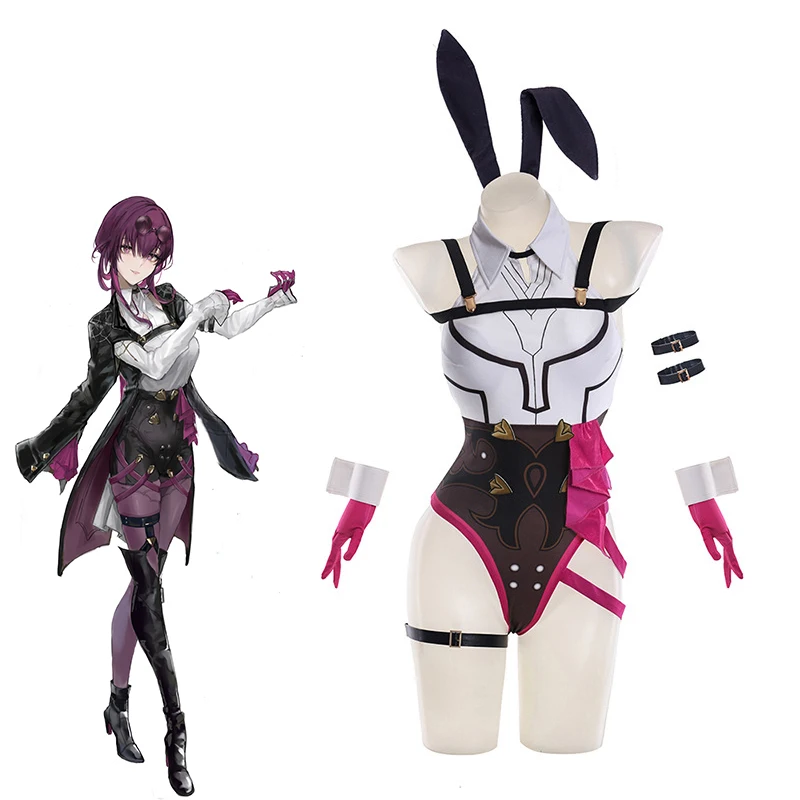 

Kafka Cosplay Bodysuit Game Honkai: Star Rail Bunny Girls Suit Woman Sexy Bikini Swimsuit Halloween Carnival Jumpsuit