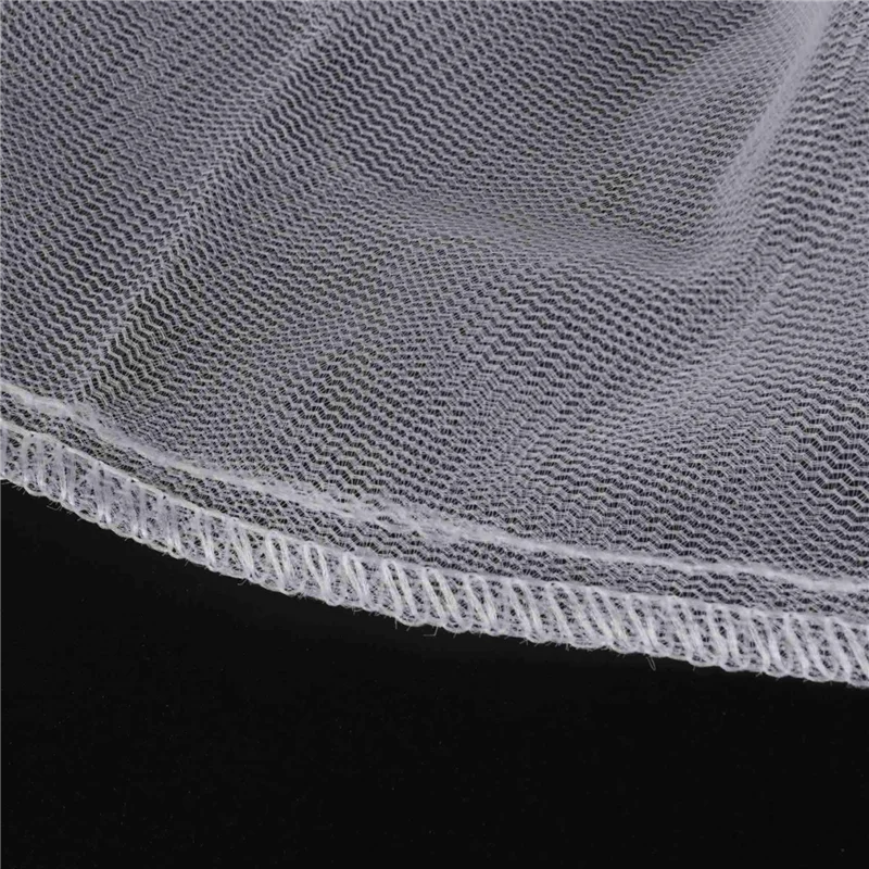 

AT29-100 Pack Сетчатый мешок, 5-галонный фильтр для краски с эластичным верхним отверстием Белый мешок с мелкой сеткой для садоводства с краской