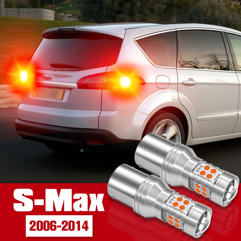 

2pcs LED Accessories Brake Light Bulb Lamp For Ford S-Max S Max 2006 2007 2008 2009 2010 2011 2012 2013 2014