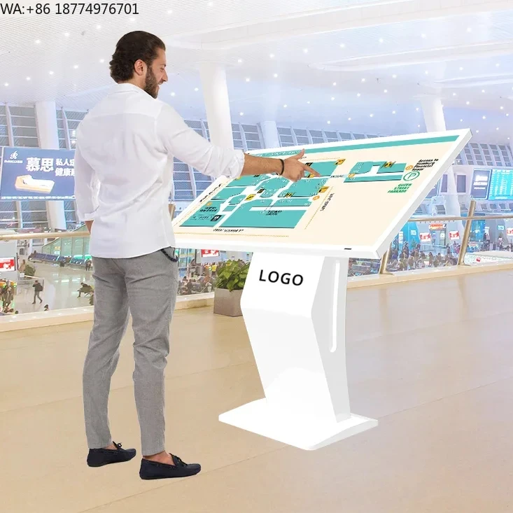 

Недорогой 32-дюймовый напольный интерактивный информационный киоск Full HD 1080P с ЖК-дисплеем