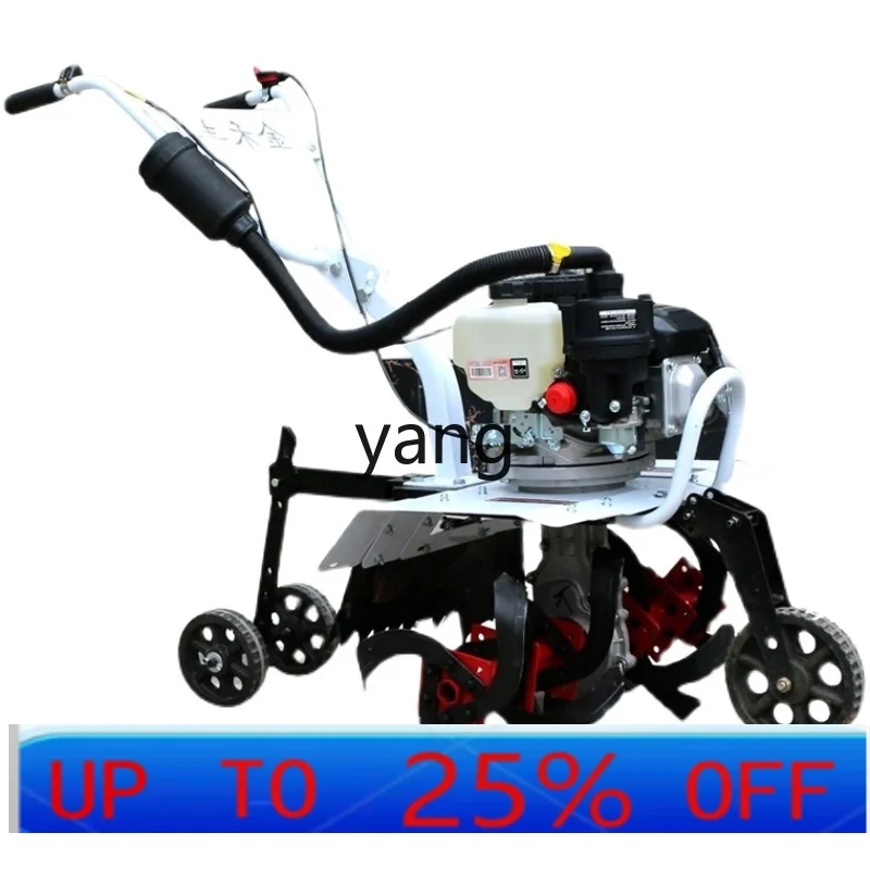 LTT multi-functional micro-tiller small agricultural wasteland reclamation and weeding orchard trenching