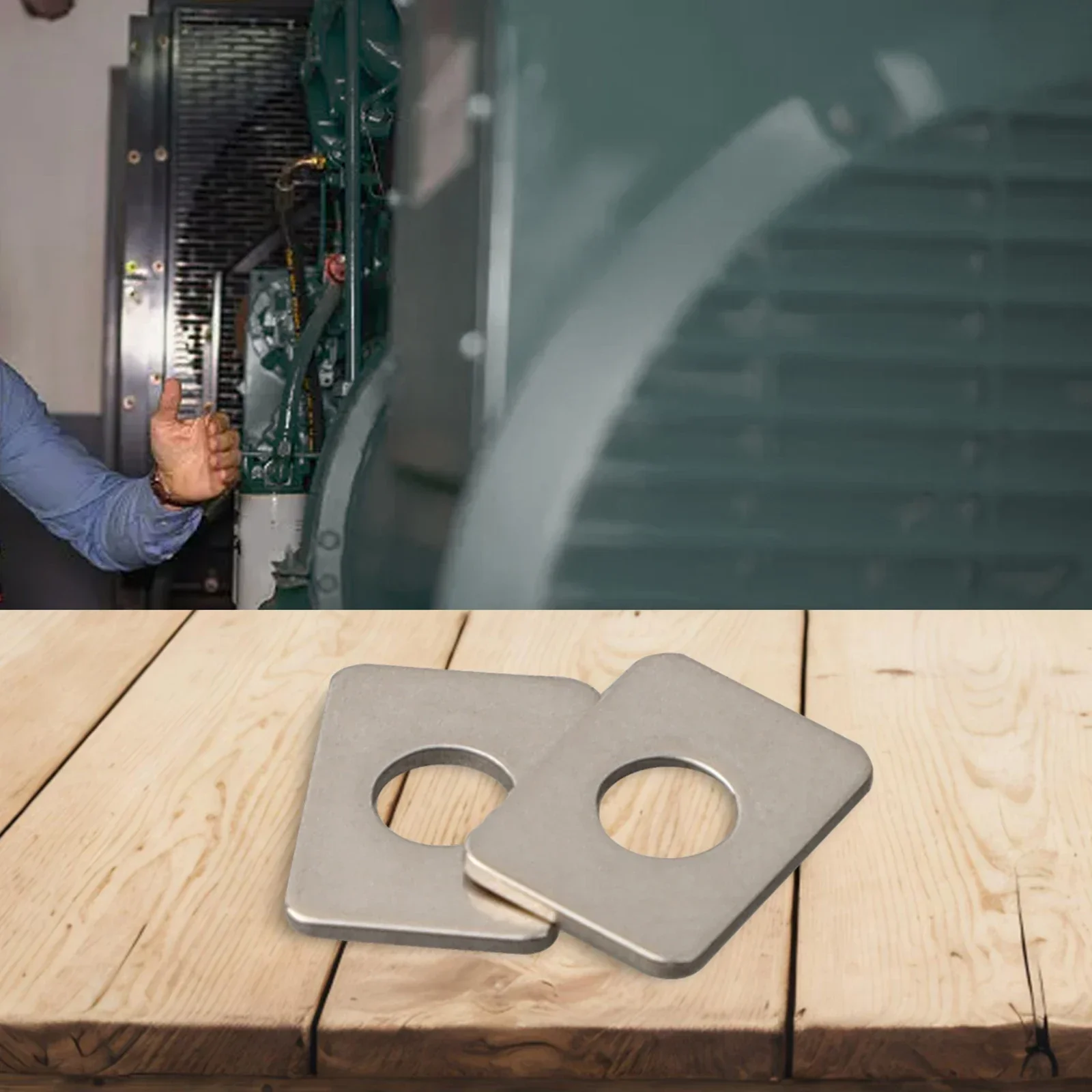 Compresseur d'air silencieux sans huile, tête de pompe, plaques de soupape, machine à piston de ceinture, pièces d'outils pneumatiques, accessoires, 10 pièces