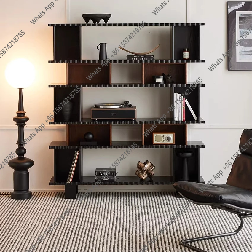 

Bookshelves, living room high-end atmospheric floor-to-ceiling storage shelves, modern and simple study rooms against the wall