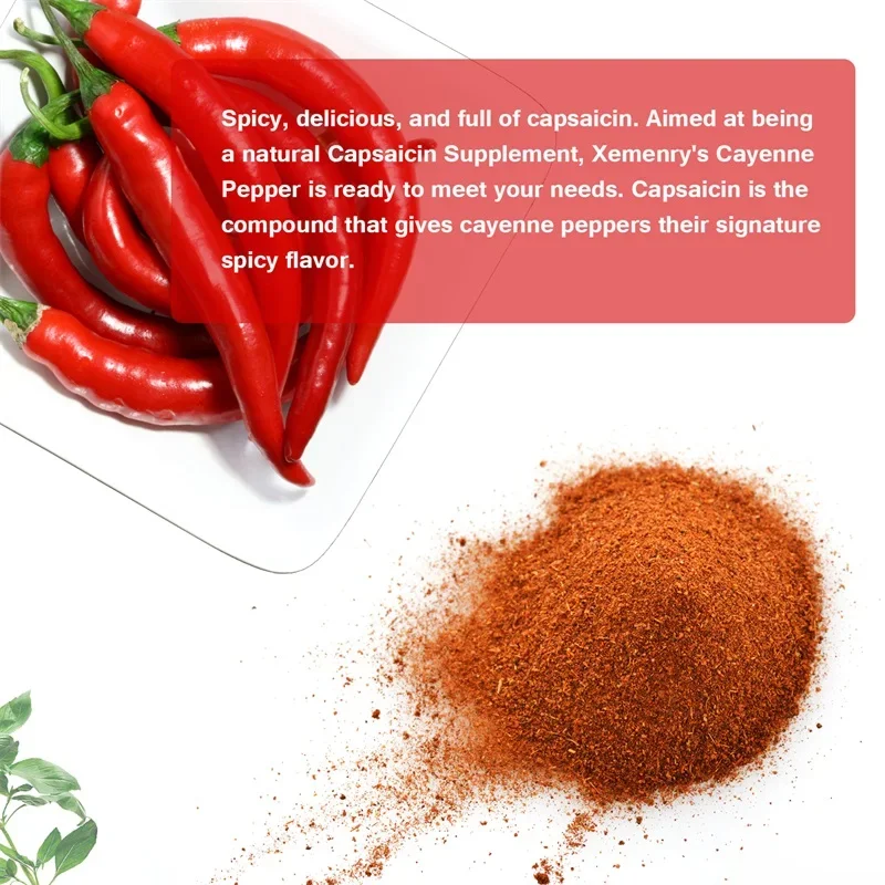 Cayenne Pepper - Supports Heart Health, Relieves Pain, and Promotes Gut Health