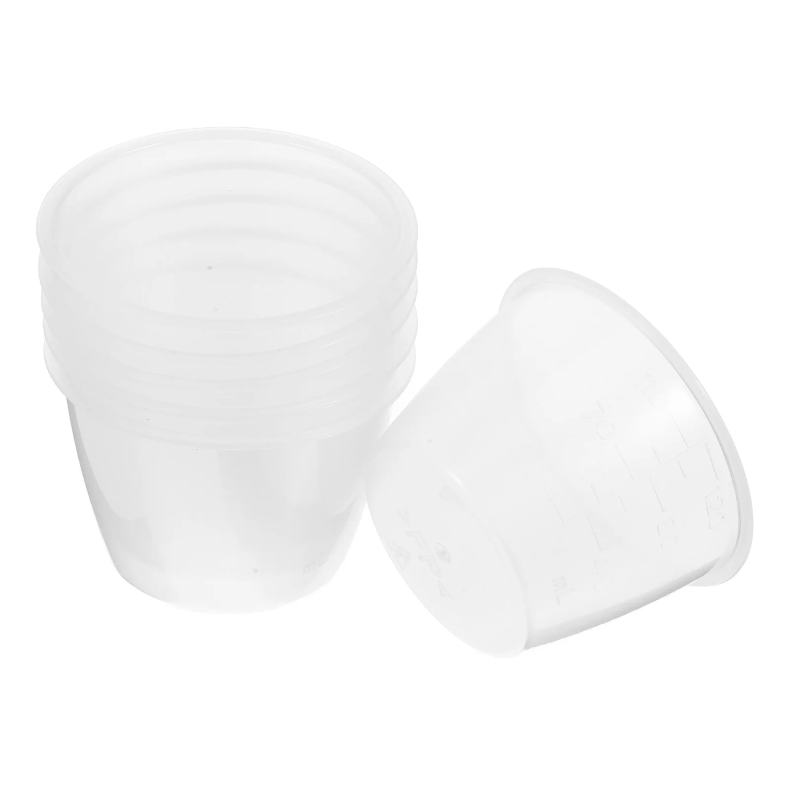 

6Pcs Transparent Rice Measuring Cup with Large Opening for Easy Food Measurement Kitchen Tools Measuring Cup for Liquid