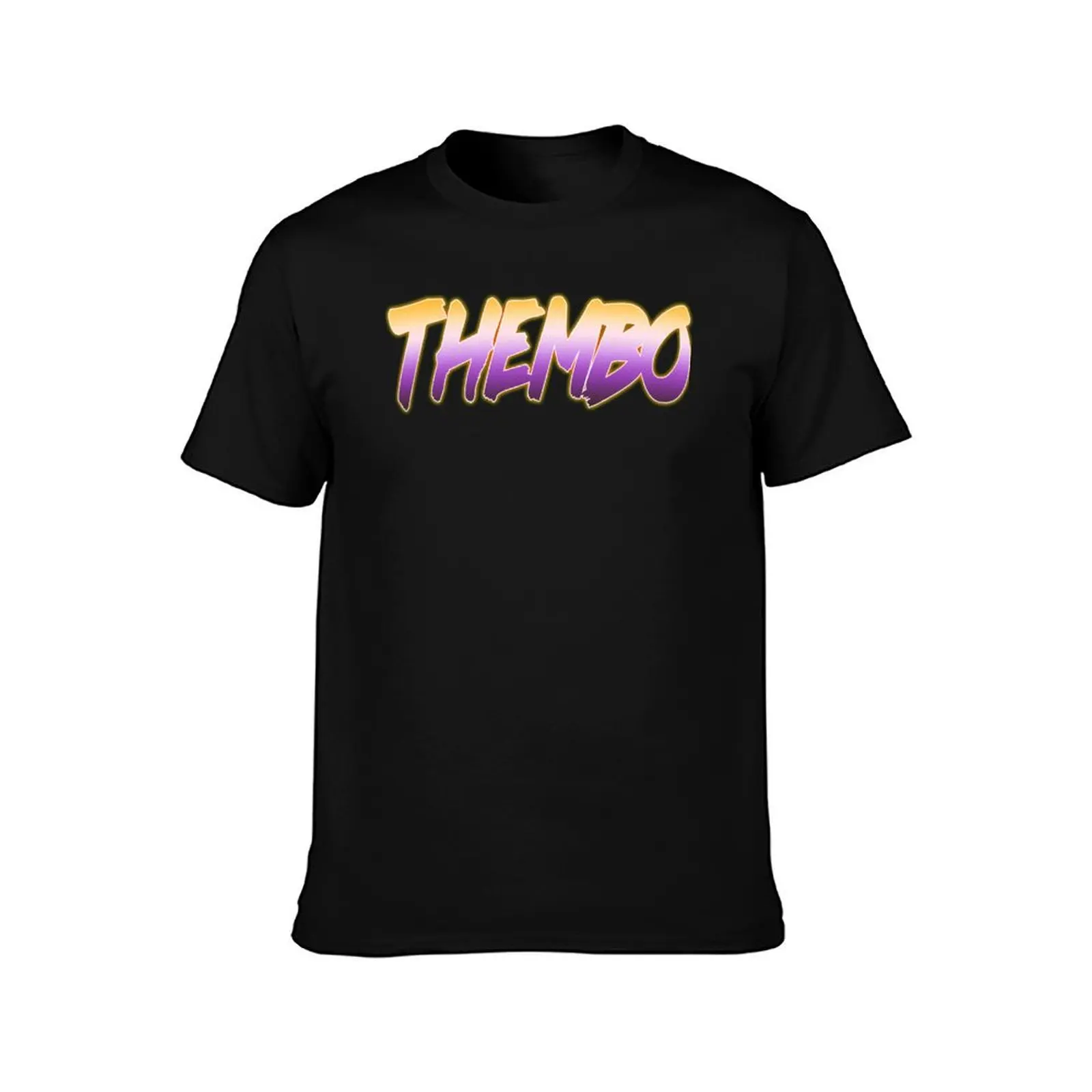 THEMBO T-Shirt summer tops vintage graphic tee sublime anime clothes plain t shirts men