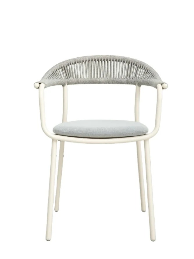 Modern Durable Aluminum Alloy Outdoor Dining Furniture for Hotel & Villa Use Easy to Carry 1 Year Warranty