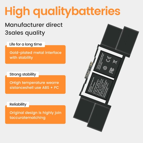 Imagen 2 del producto Batería de ordenador portátil A2113 para Apple Macbook Pro A2141, 16 "", 2019 MVVJ2 MVVL2 MVVM2 610-00533